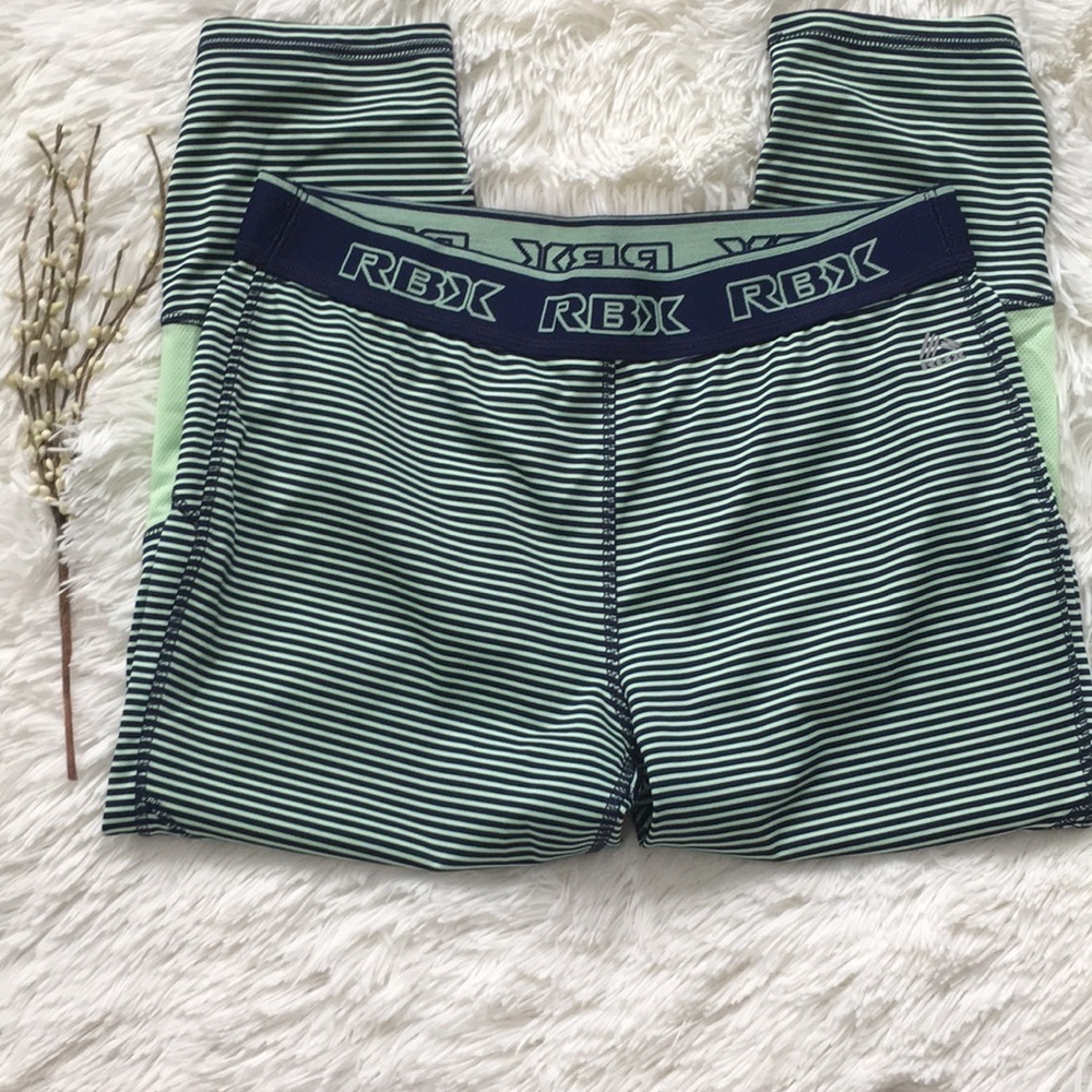 ☘️RBX CAPRI LENGTH WORKOUT TIGHTS LEGGINGS